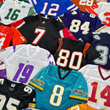 MAILLOTS NFL / NBA / FOOTBALL AM / BASKETBALL Grade AB 1980-2020 x100 PCS