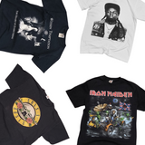 Budget 287.50€ T-shirts : Rock, Rap, RnB, Pop | 11.50€ pcs