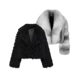 Veste en fourrure véritable x20 kilos